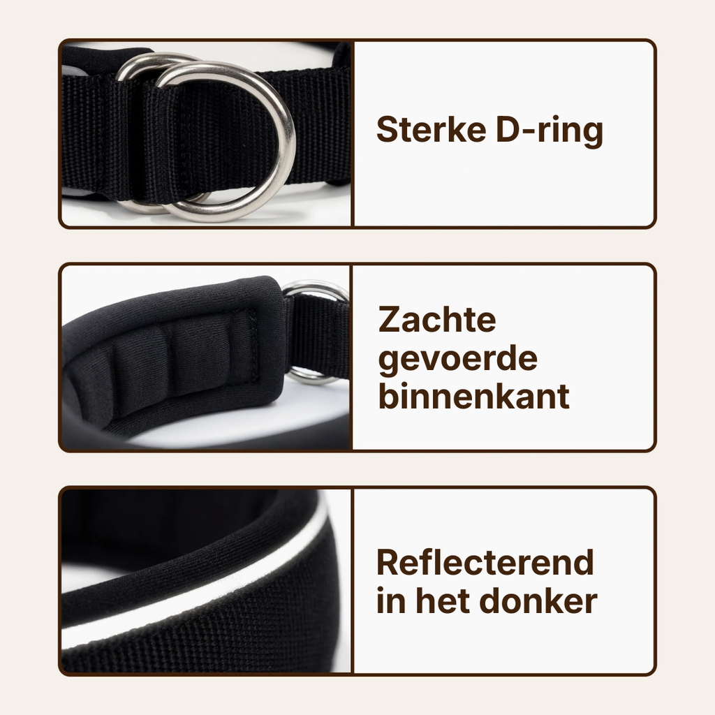 Collar with pull stop