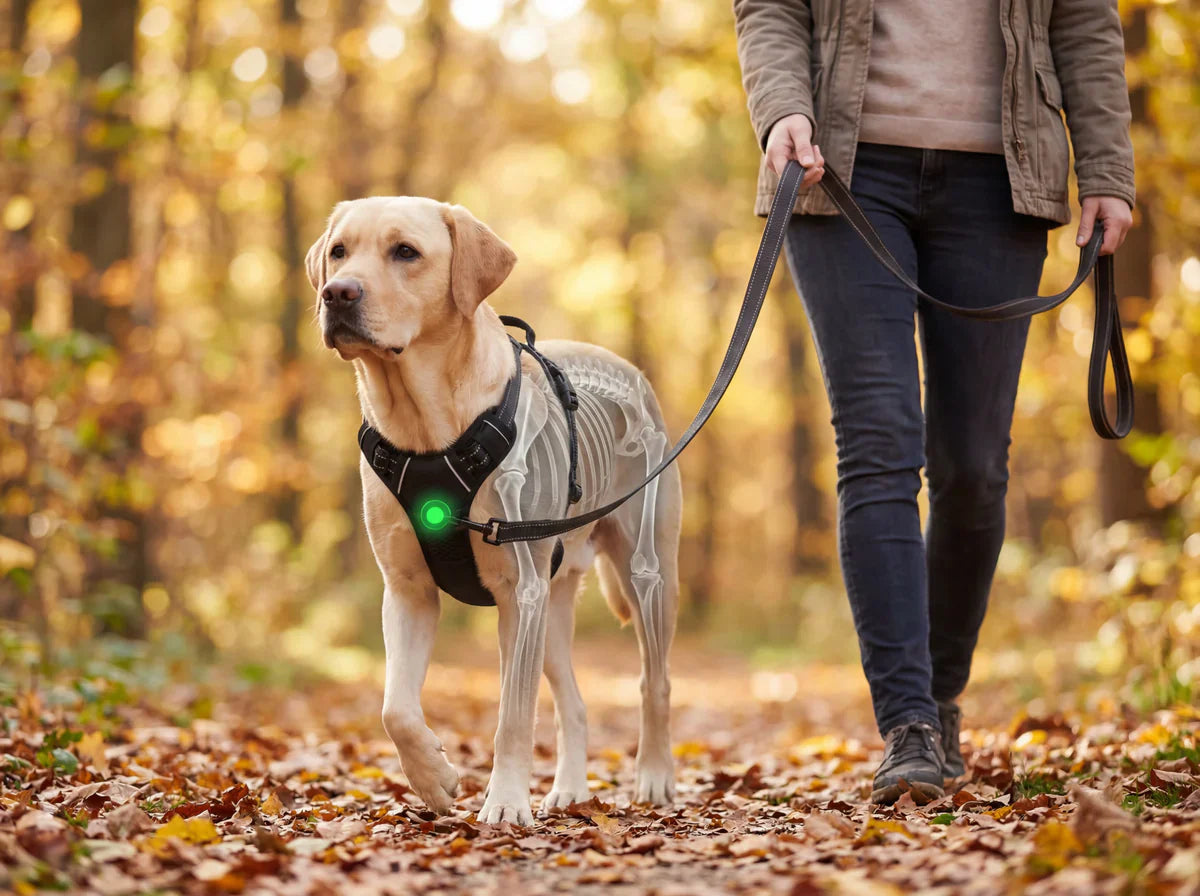 Een tuig dat MET je hond werkt. Niet TEGEN hem.